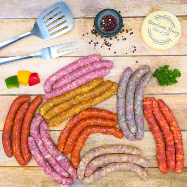 E 3 - 5 kg Saucisses au choix