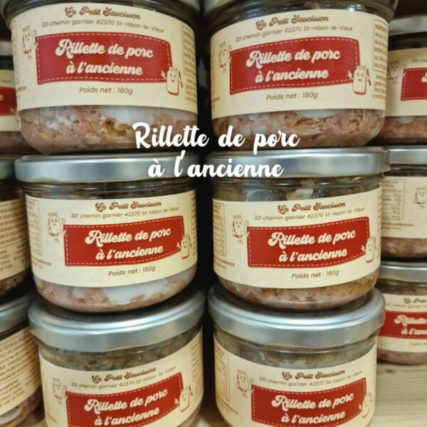 Rillette de Porc <br> à l'ancienne