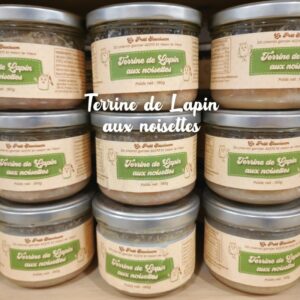 Terrine de Lapin <br> aux noisettes